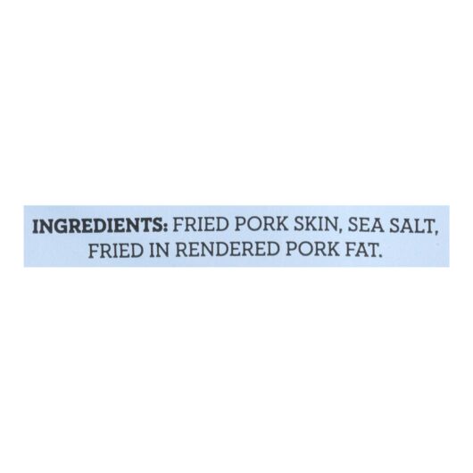 4505 - Chicharrones Sea Salt - Case Of 12-2.5 Oz - Image 3